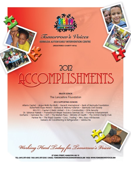 2012 Accomplishments Cover