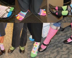 PWC Celebrates Autism Rocks Socks - April 2014