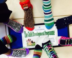 Child Dev. Programme Celebrates Autism Rocks Socks - April 2014